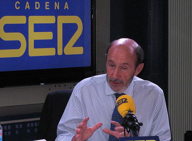 Alfredo Pérez Rubalcaca, ministro del Interior, en &#039;Hora 25&#039;