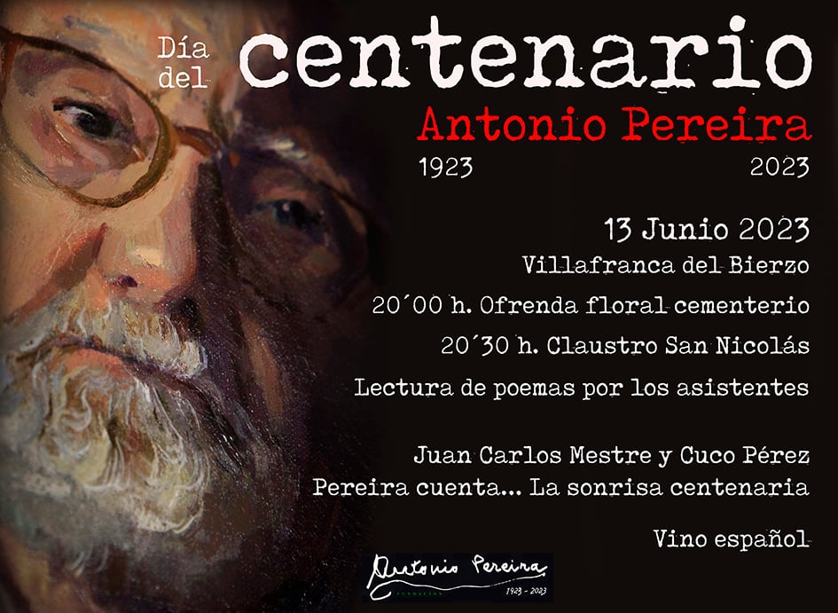 Homenaje a Antonio Pereira en Villafranca