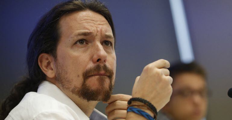 El secretario general de Podemos, Pablo Iglesias.