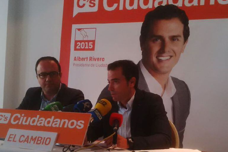 Cayetano Polo y Antonio Ibarra, en la rueda de prensa