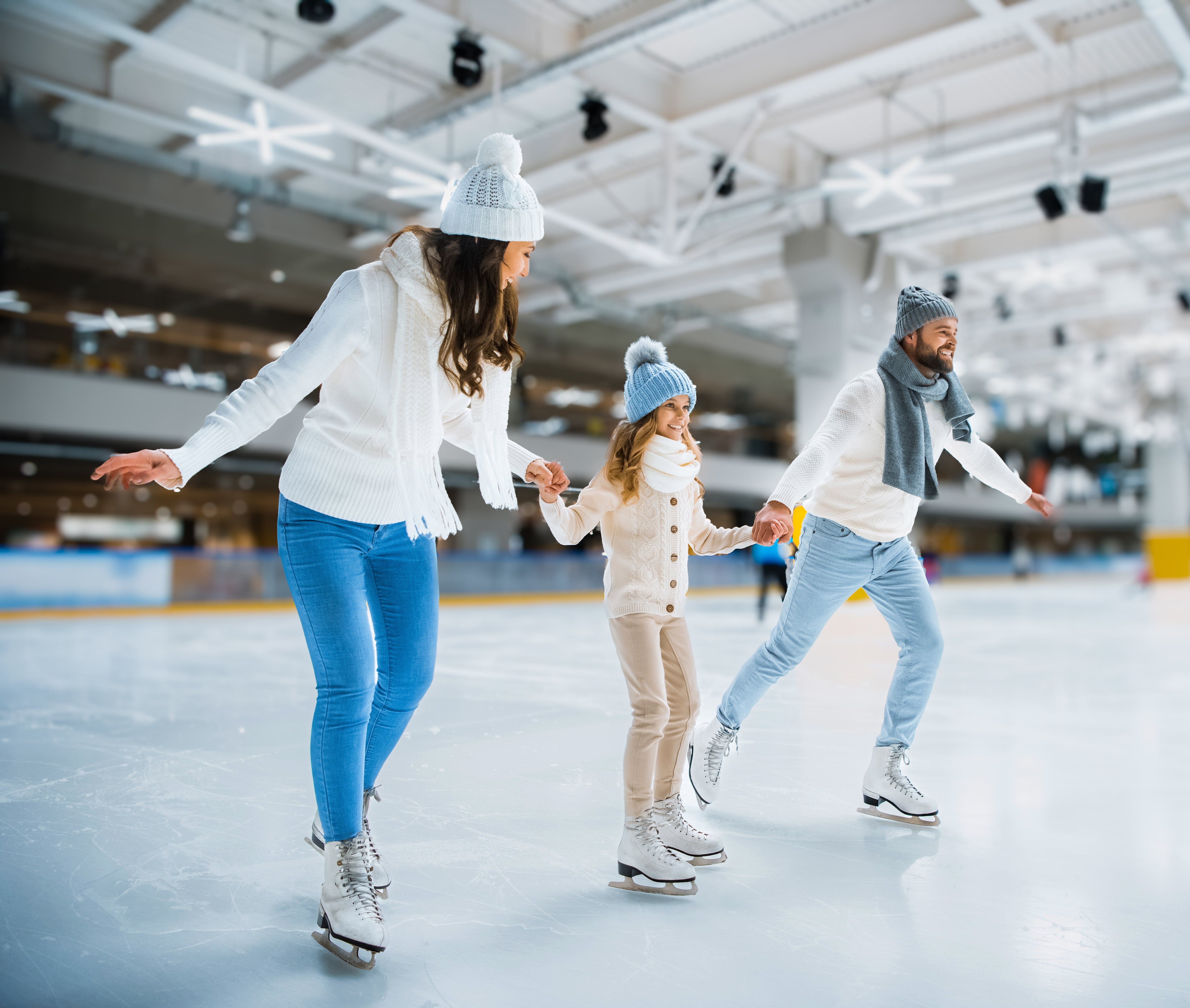 La pista de hielo contará con más de mil metros cuadrados de superficie