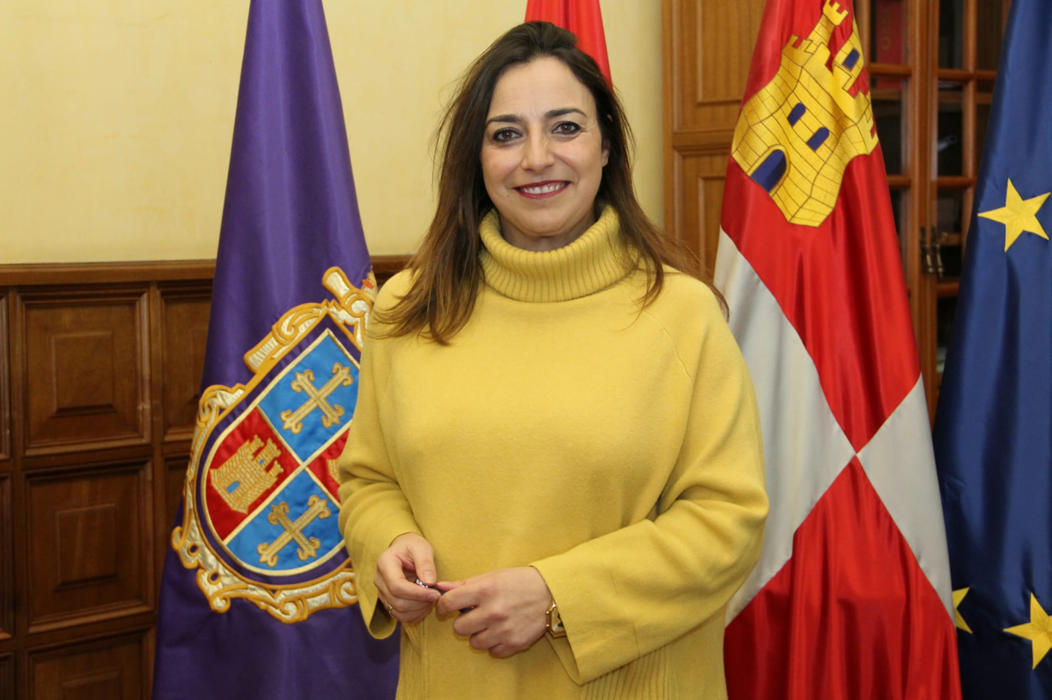 Miriam Andrés, alcaldesa de Palencia