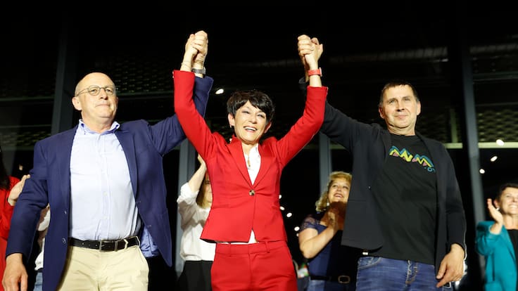 Otegi celebra la "noche mágica" de EH Bildu y anuncia un "cambio de ciclo"