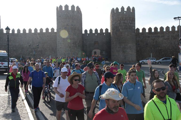 Participantes en una anterior edición de la Gran Marcha por la Discapacidad
