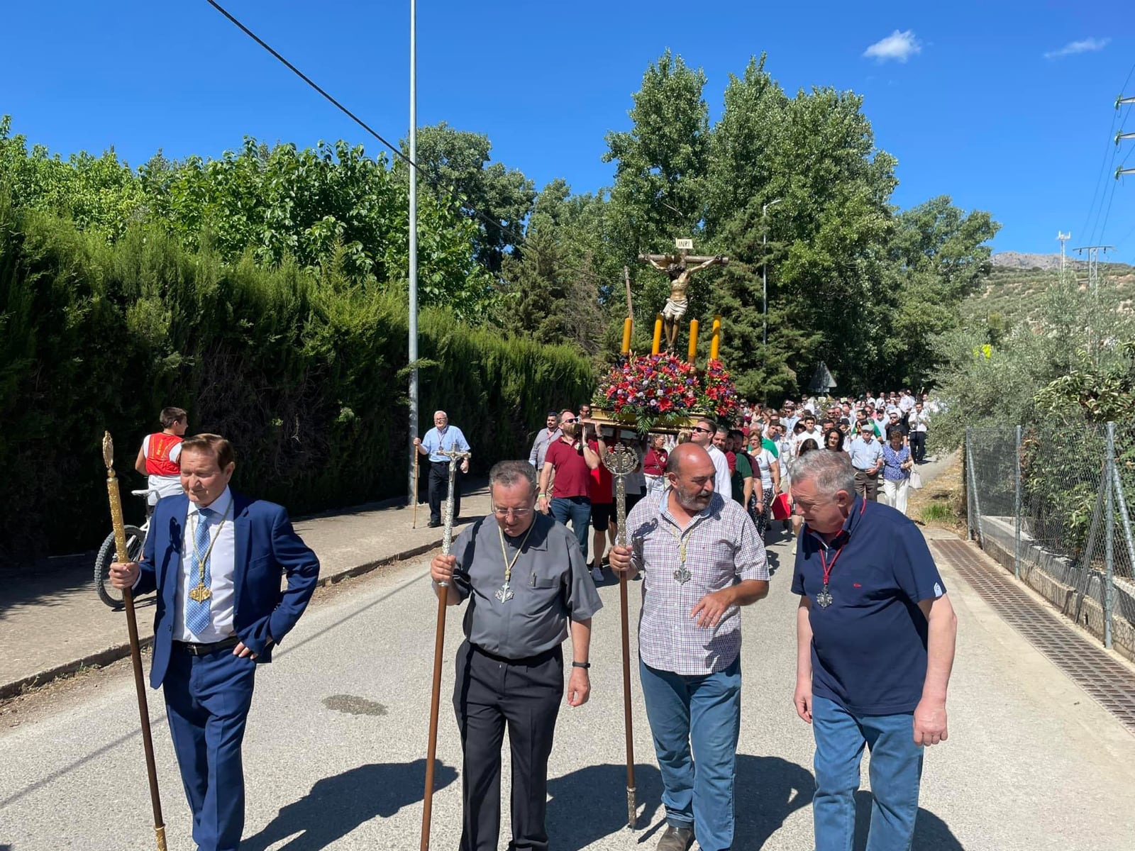 Procesión del Cristo del Perdón de la Asomada.