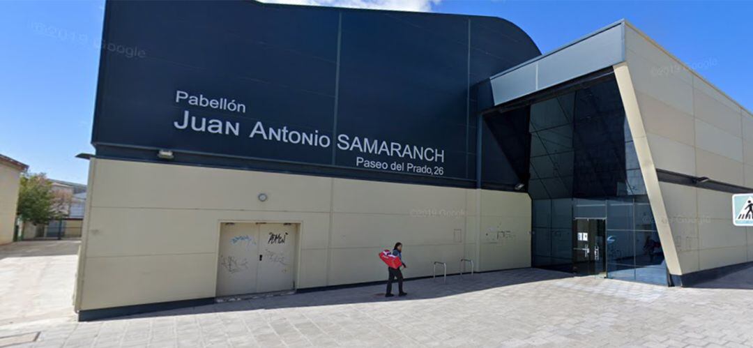 Exteriro del pabellón Juan Antonio Samaranch de Valdemoro