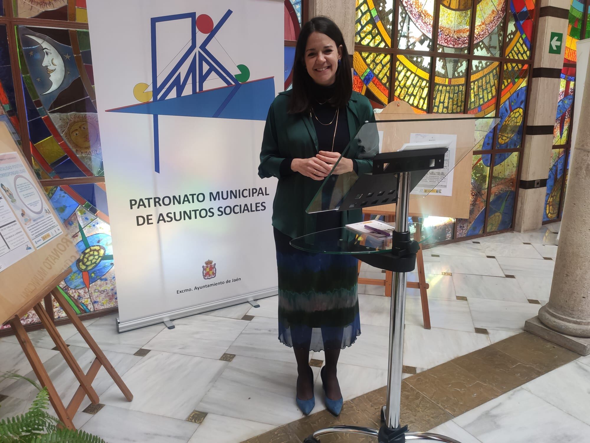 La concejala de Asuntos Sociales e Igualdad en el Ayuntamiento de Jaén, María Segovia