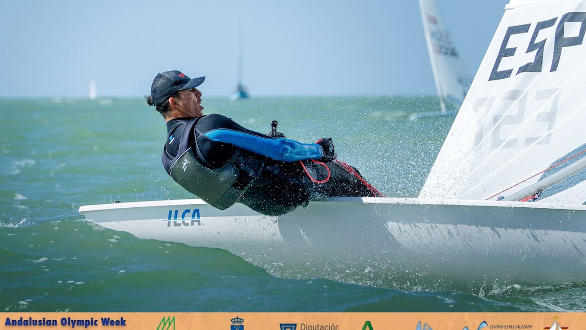 El malagueño Roberto Aguilar campeón de la Copa de España en ILCA 7