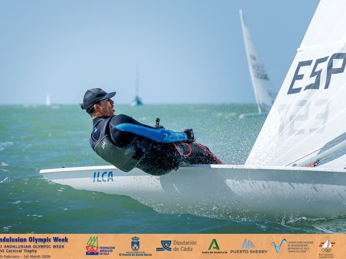 El malagueño Roberto Aguilar campeón de la Copa de España en ILCA 7