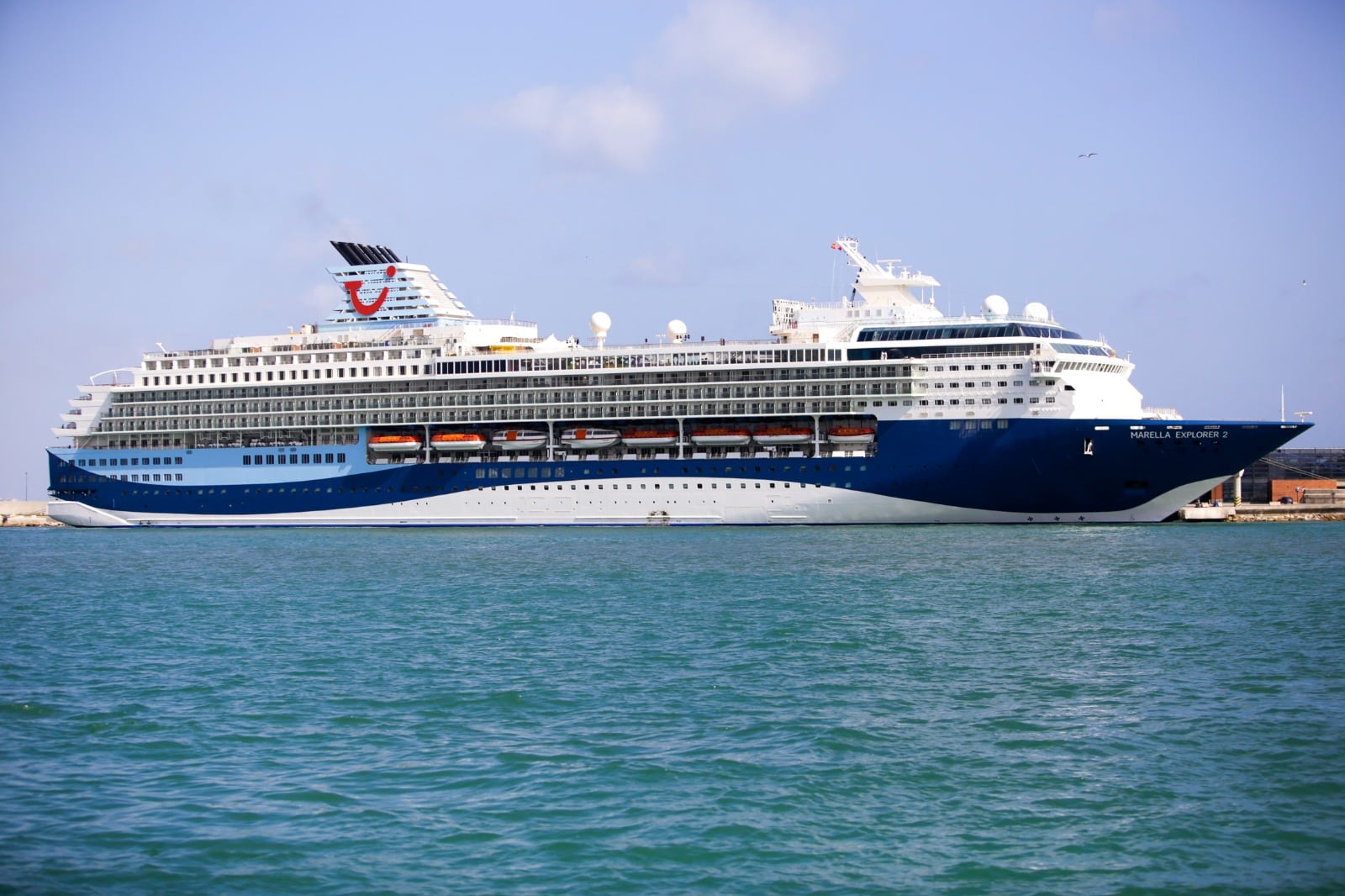 El crucero que refuerza su presencia en el puerto de Málaga