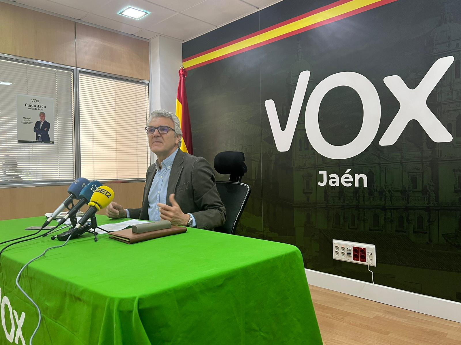 Manuel Ureña. Candidato de Vox en las elecciones municipales