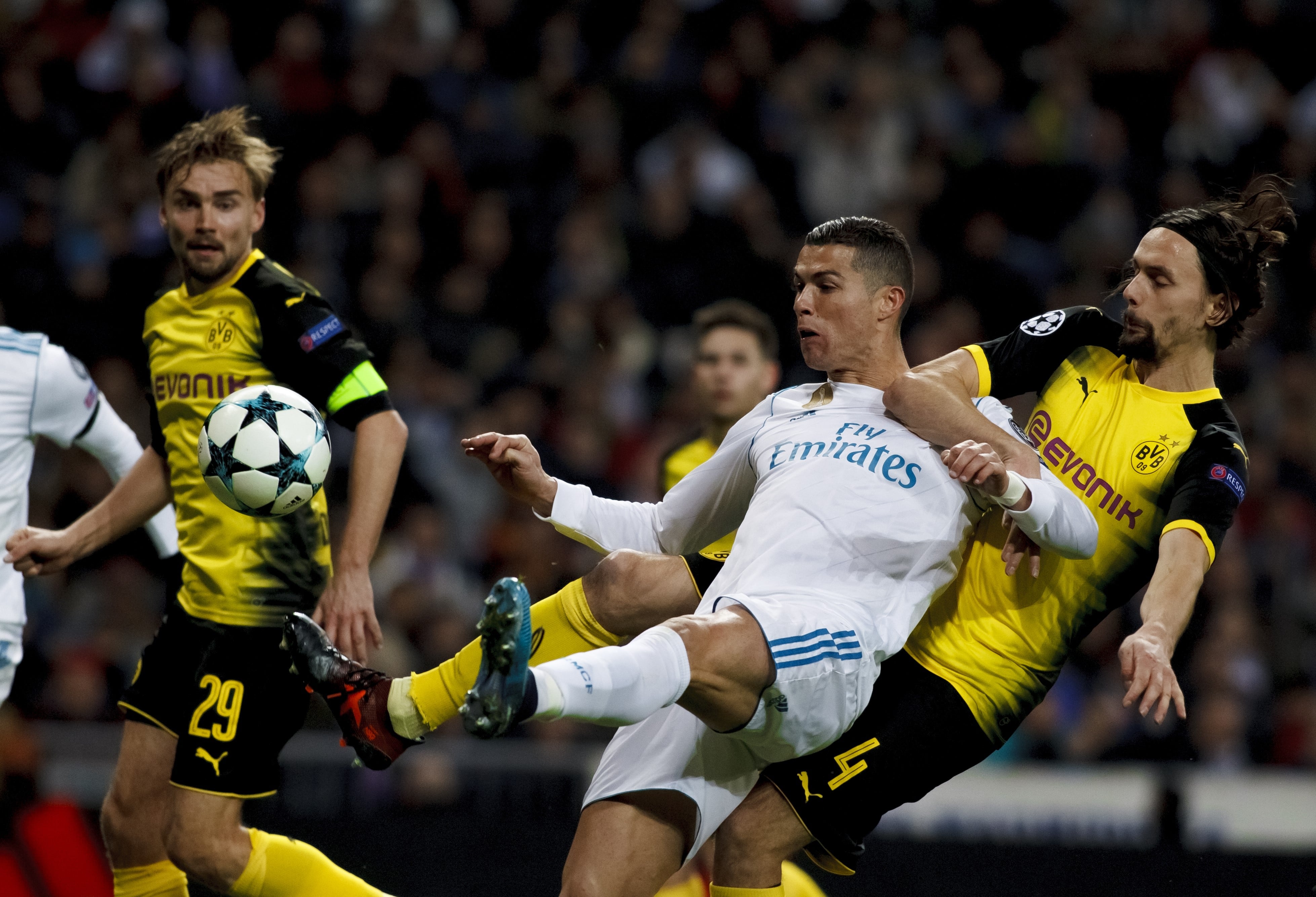 Real Madrid vs Borussia Dortmund.