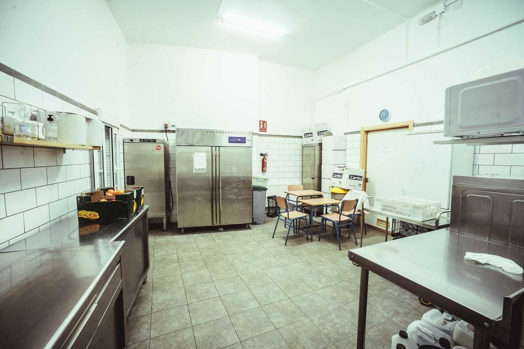 Cocina del CEIP San Isidoro.