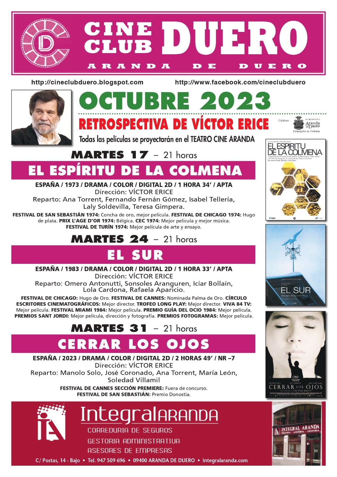 Programa octubre 2023