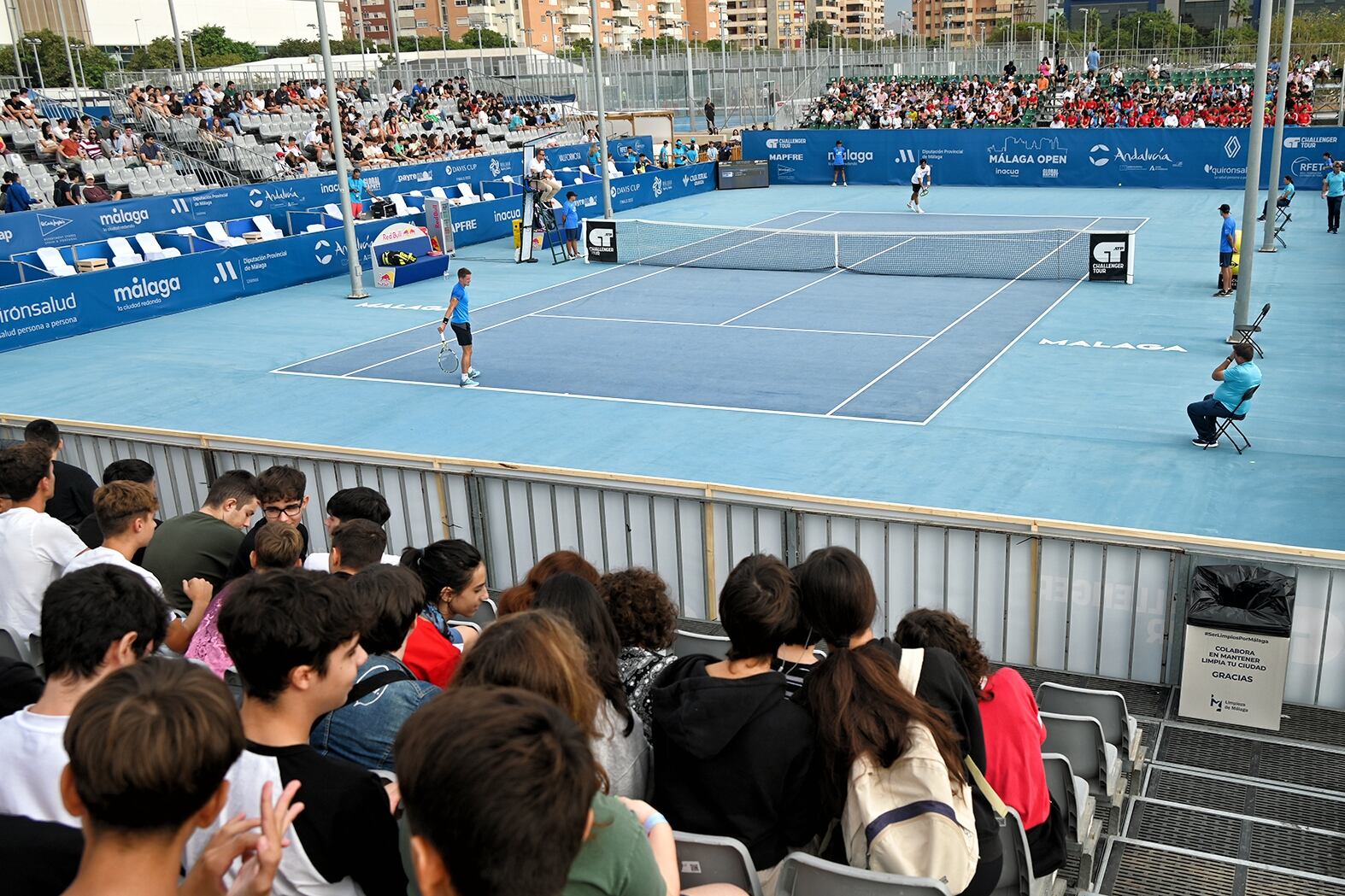 El ATP 125 de Málaga se disputó en el Centro de Raqueta Inacua de Málaga