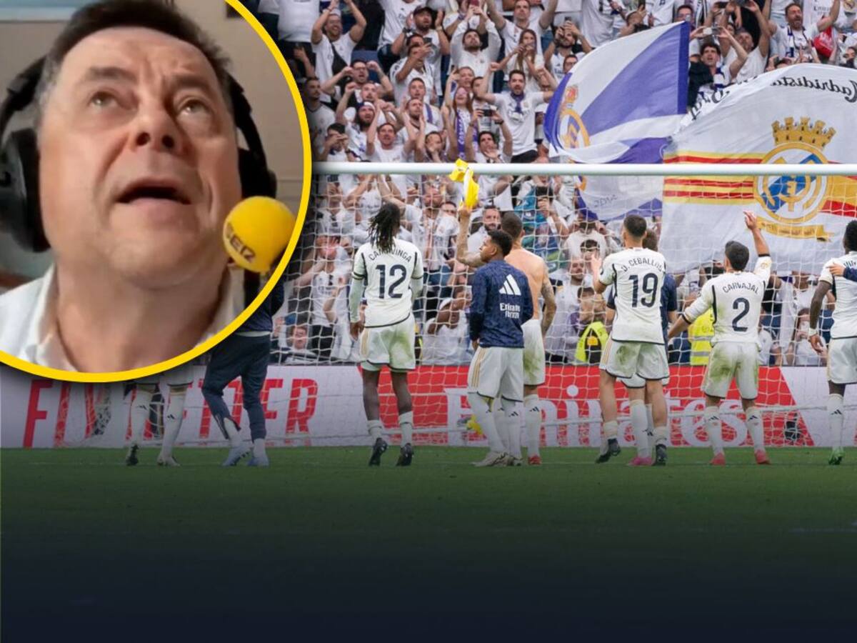 La emoción de Tomás Roncero tras la 36ª Liga del Real Madrid: "Merece un libro porque ha sido mágica"