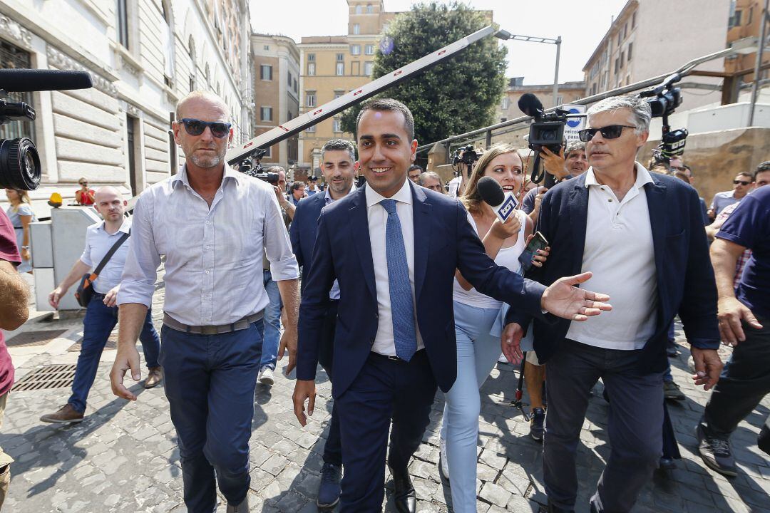 Luigi di Maio, líder del Movimiento 5 Estrellas