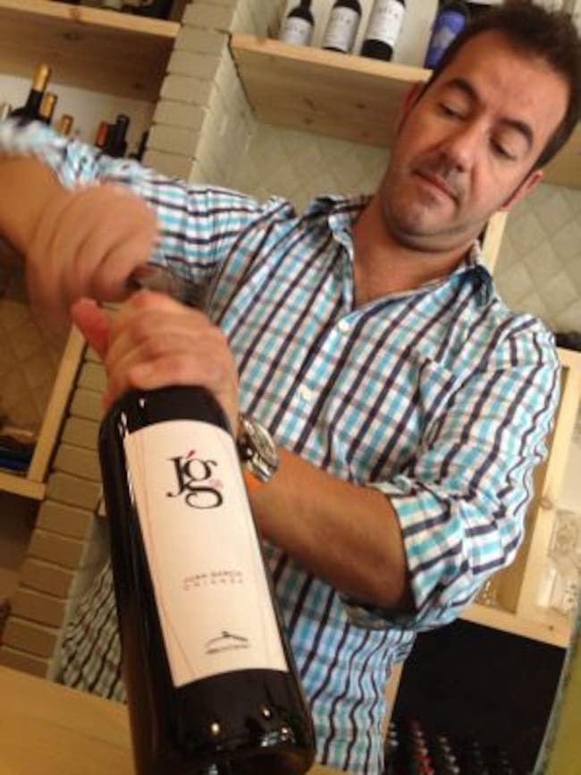 El vino del ex 'Míster Mundo' malagueño Juan García también puede degustarse en el Famous Wine Festival.