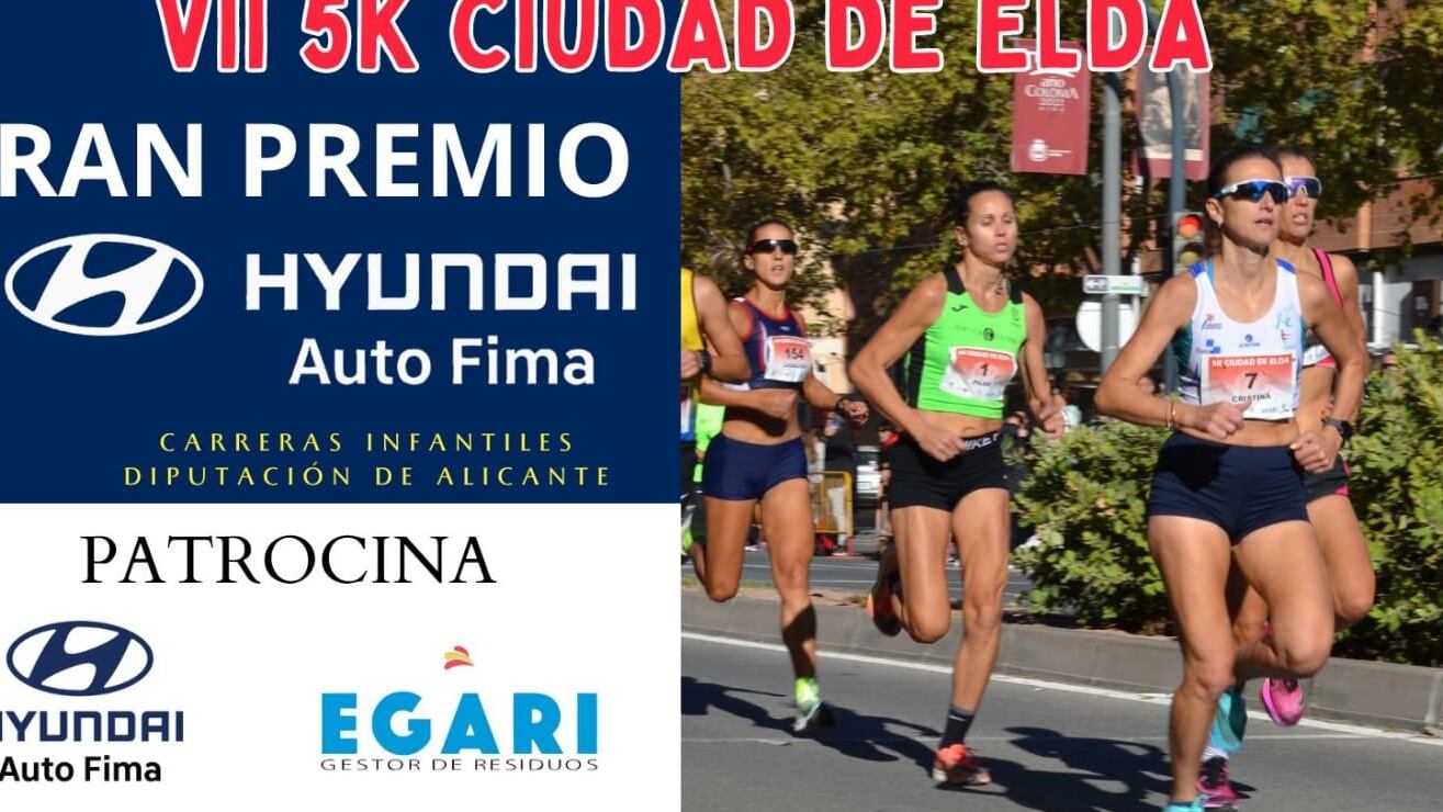 Todo listo para los 5K Ciudad de Elda - Gran Premio Autofima Hyundai