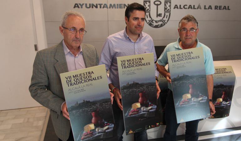 Presentación de la muestra de quesos en Alcalá la Real.