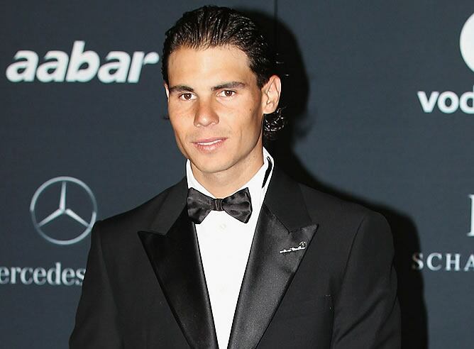 Rafa Nadal, en la ceremonia de entrega de los Laureus