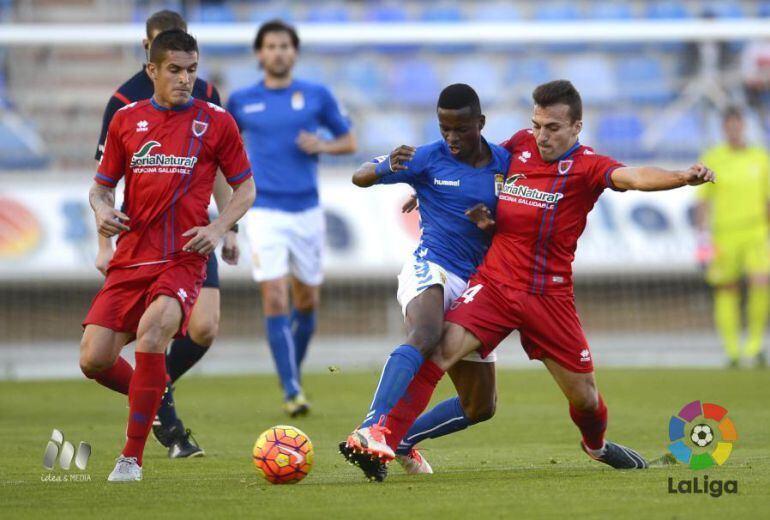 Pedraza y Luis Valcarce, durante la pasada temporada.