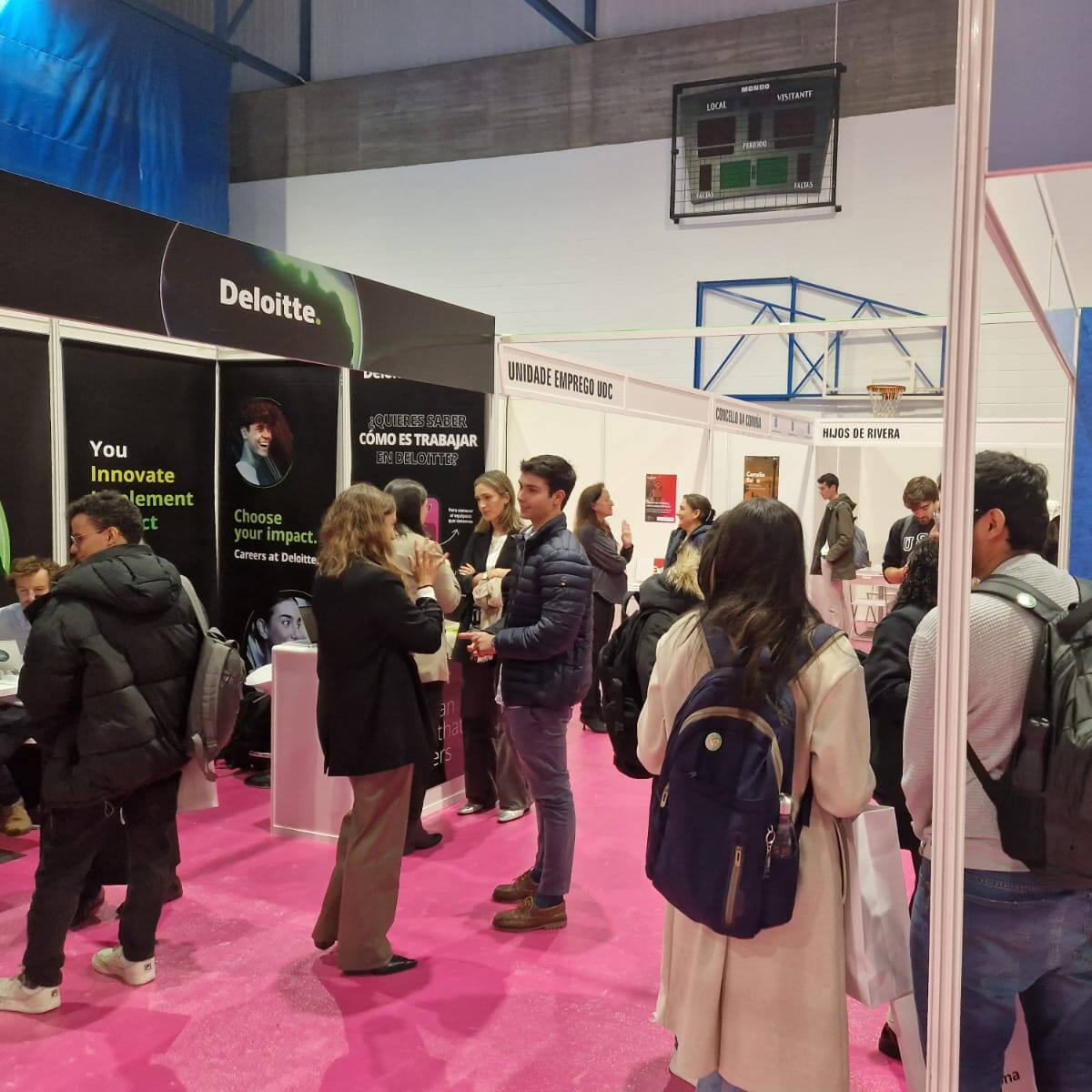 La Universidade da Coruña organiza su feria de empleo