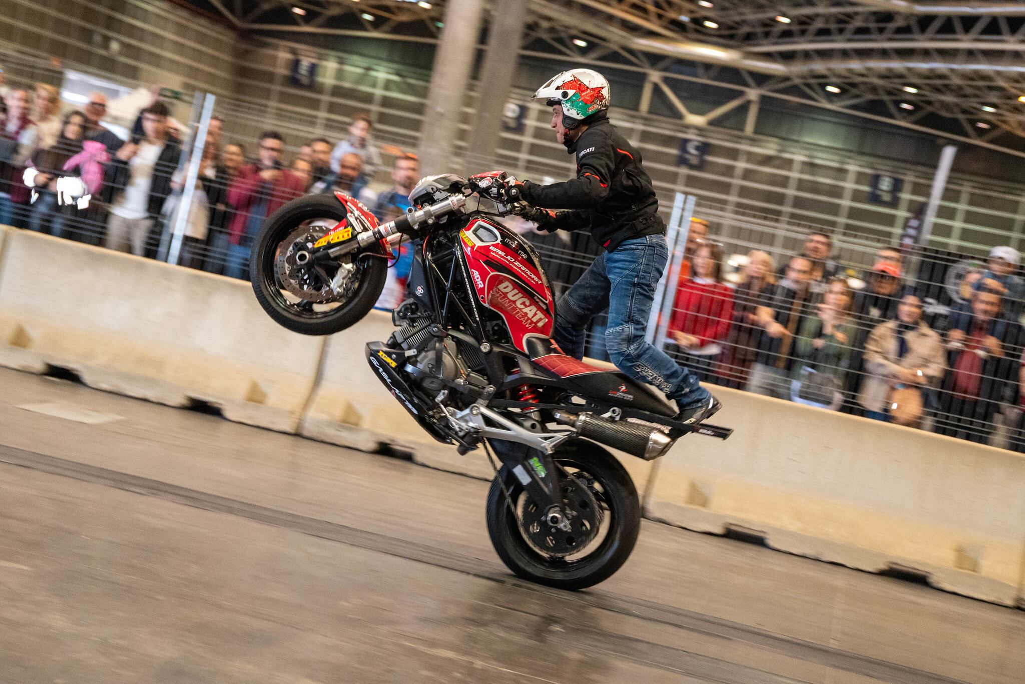 Una de las actividades de 2ruedas, el salón de la moto y la bici de València, en una edición anterior.