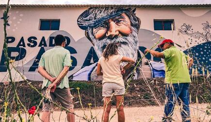 Mural en Tubilla del Lago