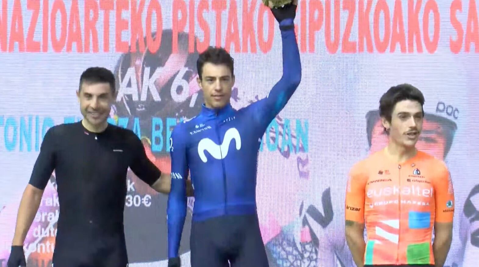 El ciclista de Movistar va ser un dels destacats a Anoeta.