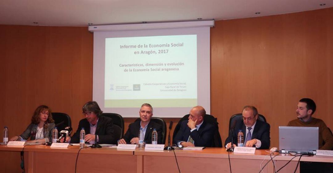 Presentación del informe de la Economía Social en Aragón 