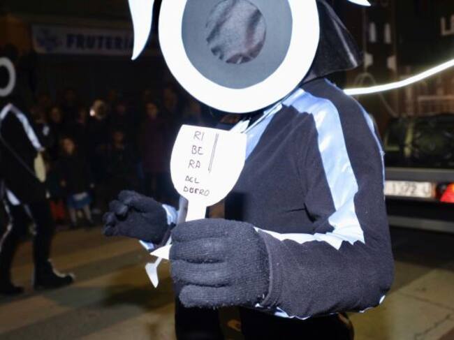 'Vaya Cuadrilla' apostó por la Ciudad Europea del Vino haciendo de monigotes