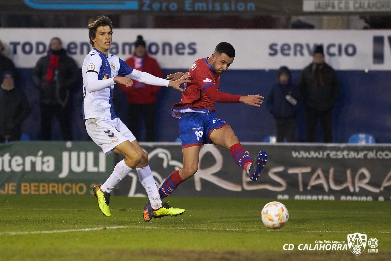 Aritz Pascual ha llegado al CD Calahorra procedente del Bilbao Athletic / Rafa Laguna