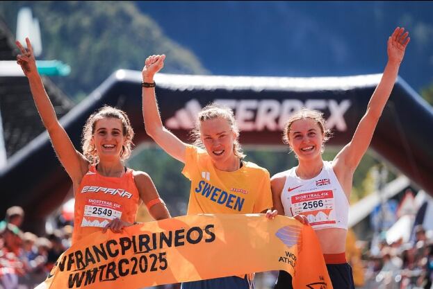 campeonas del mundo en Canfranc de la 45k