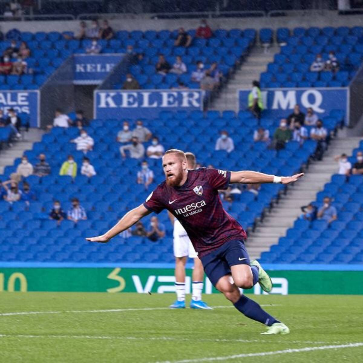 La SD Huesca se reencuentra con la victoria gracias a un doblete de Pitta (0-2)