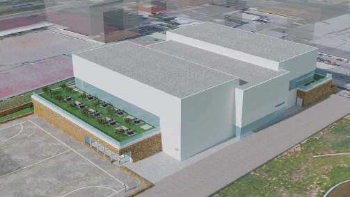 Plano de la nueva instalación de Ibiza