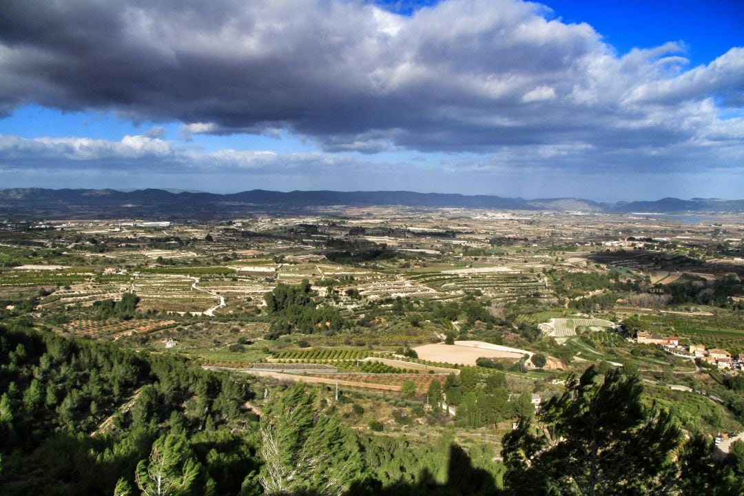 Vista panoràmica de La Vall d&#039;Albaida