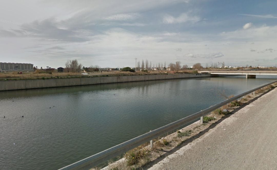 Desembocadura del barranco del Carraixet