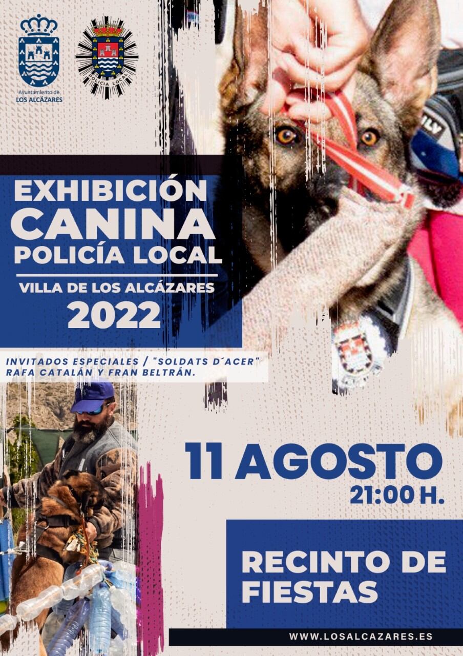 Exhibición canina en Los Alcázares