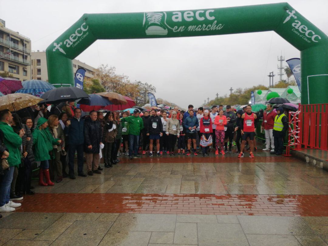 carrera de la Asociación contra el Cáncer, hoy.