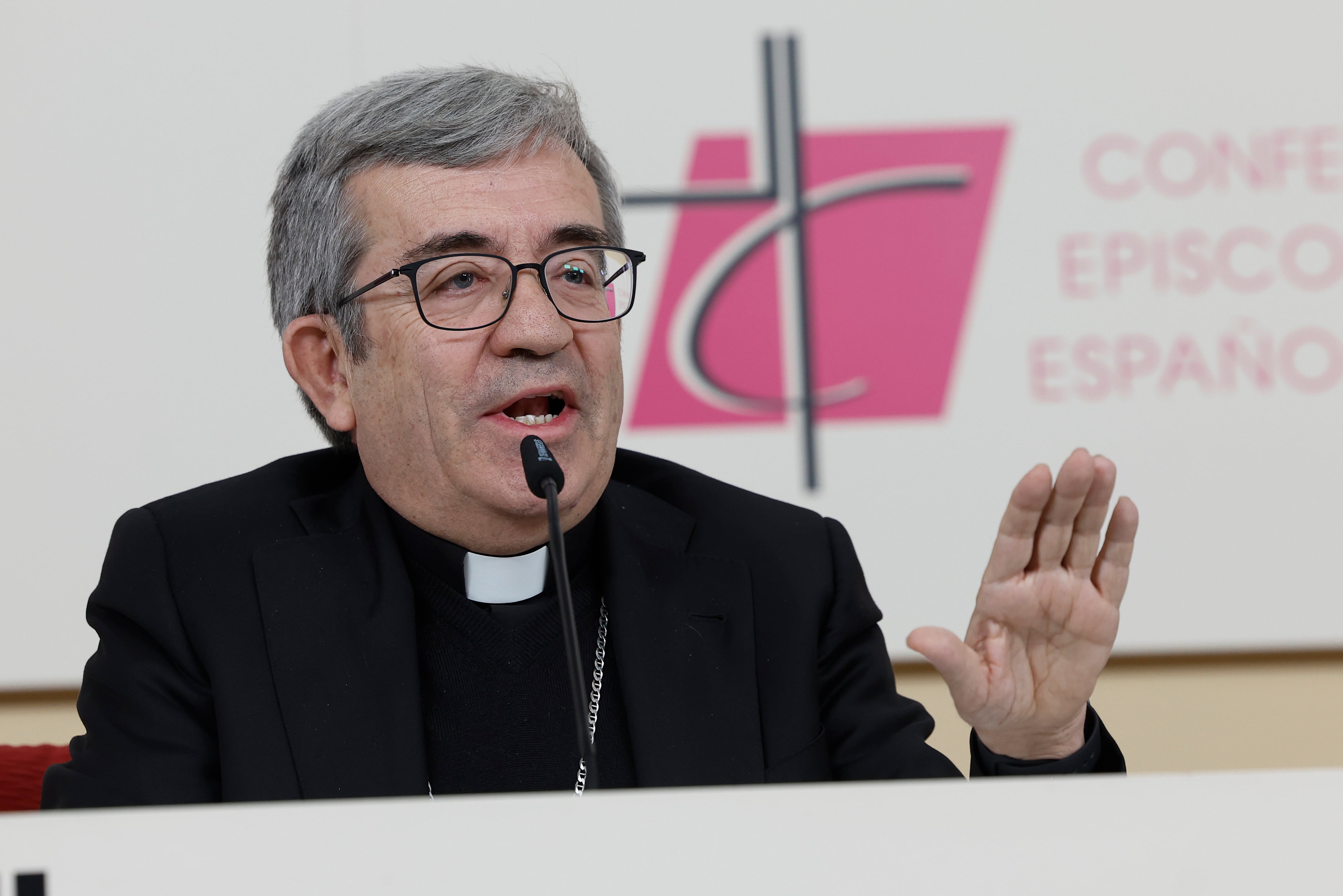 Luis Argüello, presidente de la Conferencia Episcopal Española.