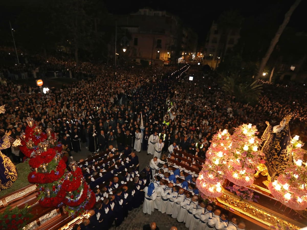 Cartagena se prepara para una madrugada de emoción con el Encuentro del Viernes Santo