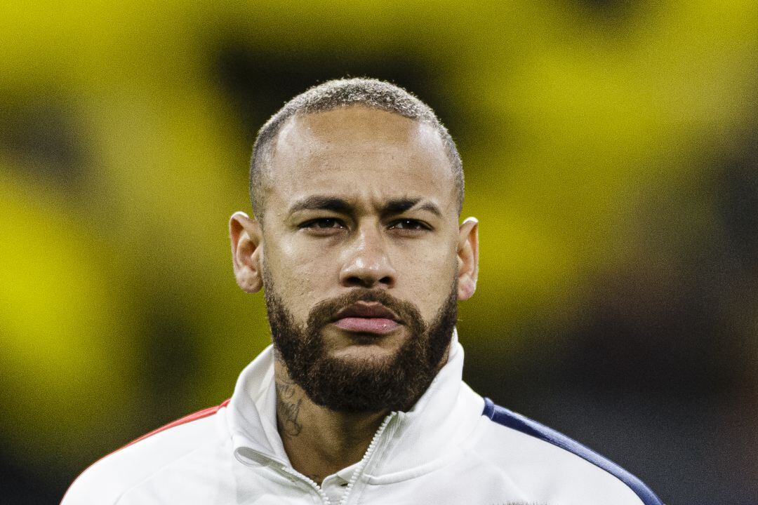 Neymar, durante su último partido con el PSG