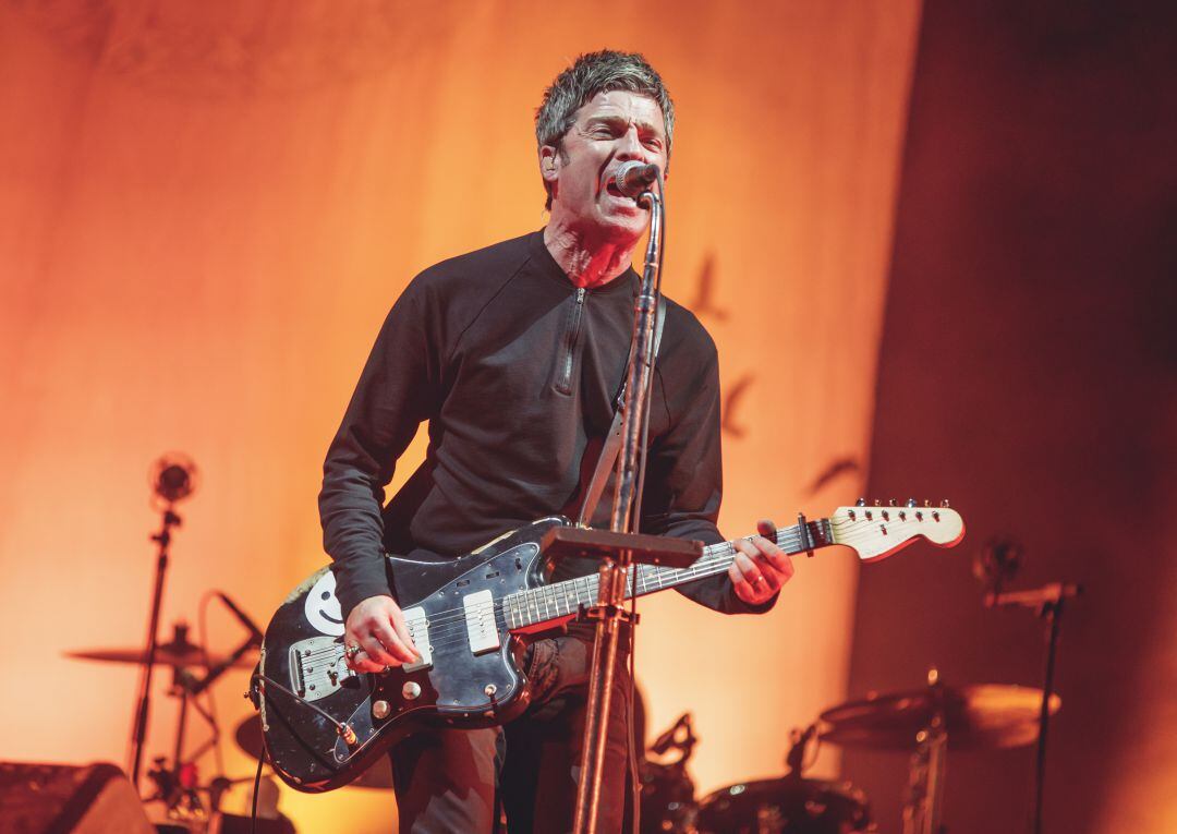 Noel Gallagher, durante su actuación en el Mad Cool