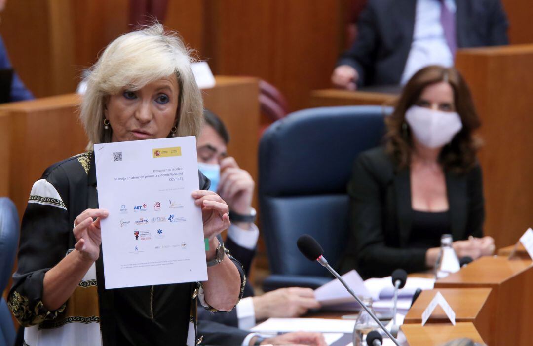Verónica Casado, consejera de Sanidad