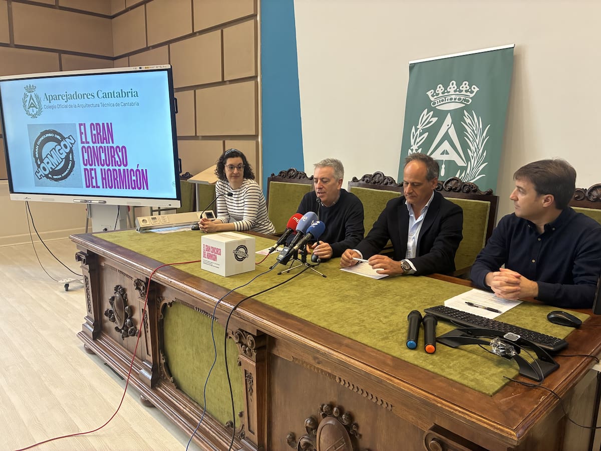 El Gran Concurso del Hormigón llega a Cantabria, 38 institutos participan en una cita que impulsa vocaciones técnicas