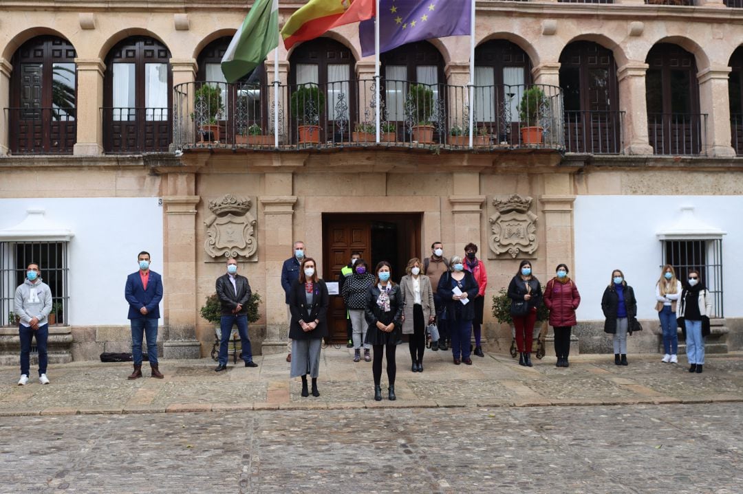 Acto instuticional Día contra la violencia de género