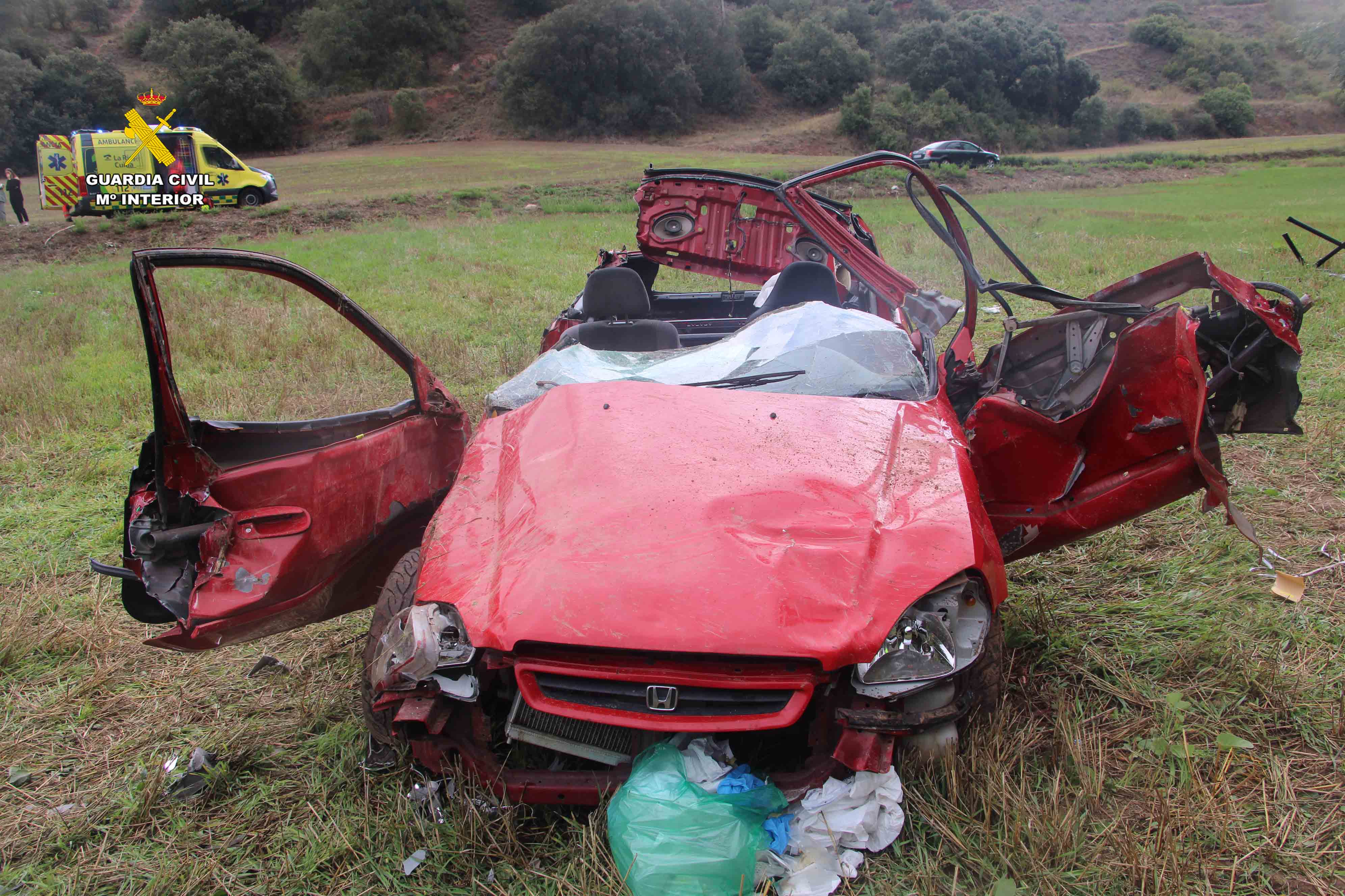 Investigado un conductor ebrio y drogado que ignoró las graves lesiones de su acompañante tras un accidente