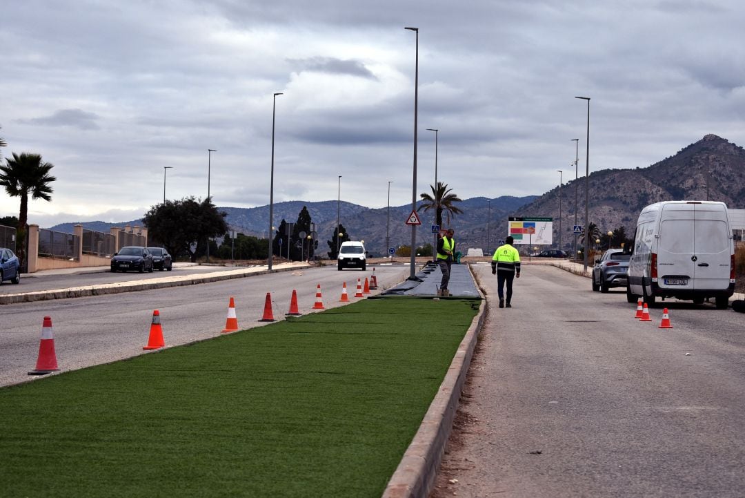 Modernización de la avenida de Cataluña de Petrer