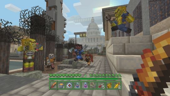 Fallout dentro de Minecraft